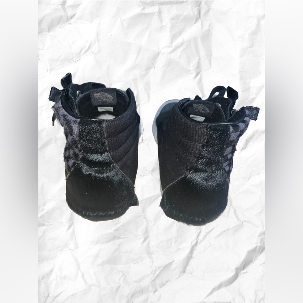 Vans Vault UA Sk8-Hi Cap LX Pony Black Checkerboard Men’s Sneakers - Picture 7 of 11